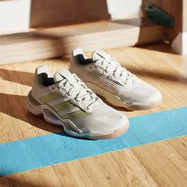 adidas Stabil 16 Indoor Schuh - Off White / Gold Metallic / Crystal Sand, 45 1/3