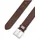 Boss Herrengürtel Leder Dunkelbraun 95