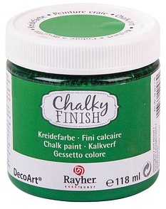 Rayher Chalky Finish Kreidefarben immergrün 118,0 ml