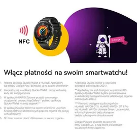 Huawei Watch GT 5 Pro 42 mm Weiß Fluorelastomer-Armband