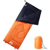 vidaXL Schlafsack für Erwachsene Camping 3 Jahreszeiten
