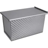 Städter we love baking Toastbrotform mit Deckel 21,5 x 12 cm