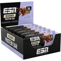 ESN Protein Designer Bar Fudge Brownie 12 x 45g Riegel Schokolade Protein Sport