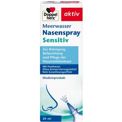 Doppelherz aktiv Meerwasser Nasenspray Sensitiv 20 ml Spray
