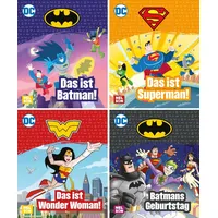 Nelson Mini-Bücher: 4er DC Superhelden 5-8: