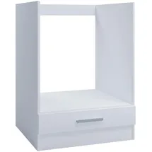 Kontor-Hermsen Unterschrank Backofenschrank 60 x 0 x 0 cm Weiß