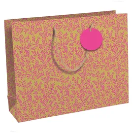 Clairefontaine 6x Geschenktasche Kraft, Néon, 37,3x11,8x27,5 cm