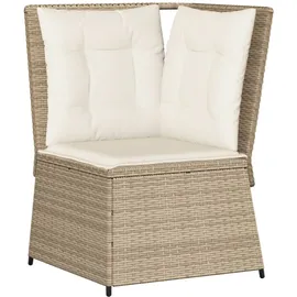 vidaXL Garten-Lounge-Set 5-tlg. beige