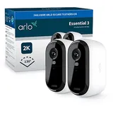Arlo Essential 3 2K Weiß