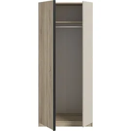 Home Affaire BENDINGO Kleiderschrank 80 x 53 x 183 cm braun