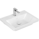 Villeroy & Boch Subway 3.0 Schrankwaschtisch 600 x 470 mm, 1 Hahnloch, ohne Überlauf, Weiß