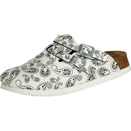 Birkenstock Kay SL Birko-Flor, Paisley Black/White, schmal, 37