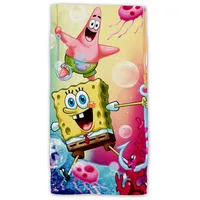 Jerry Fabrics Sponge Bob Schwammkopf Duschtuch Handtuch 70 x