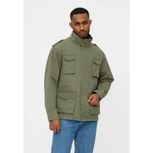 DERBE Kurzmantel Milby, Größe S in grün olivine/navy