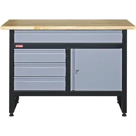 Stier Werkbank Basic BxTxH 1200x600x840 mm