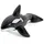 BESTWAY Schwimmtier Jumbo Whale Schwimm-Insel aufblasbarer Wal XL