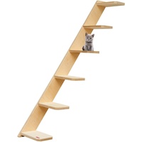 Katzentreppe Stufentreppe Leiter mit Sprossen 3 od. 6 Stufen erweiterbar, Elmato