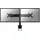 NEWSTAR FPMA-D700D Flatscreen Desk Mount für 2X LCD/TFT 67 cm (27 Zoll) Schwarz