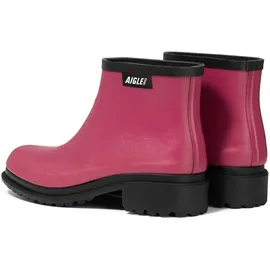 Aigle Fulfeel Low Gummistiefel Pink/Schwarz 36