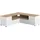 Symbiosis Angle TV-Schrank 130 130x46x130 cm Weiß/Eiche Lowboard