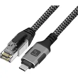 TECHLY Netzwerkkabel Techly ICOC U3C-RJ45-075 Cat6 7,5 m USB-A nach RJ-45