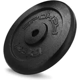 Spokey Sinis Hantelscheibe aus Gusseisen Einheitsgröße Schwarz