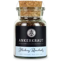 Ankerkraut Hickory Rauchsalz, echtes Rauchsalz aus den USA, 75 g im Korkenglas