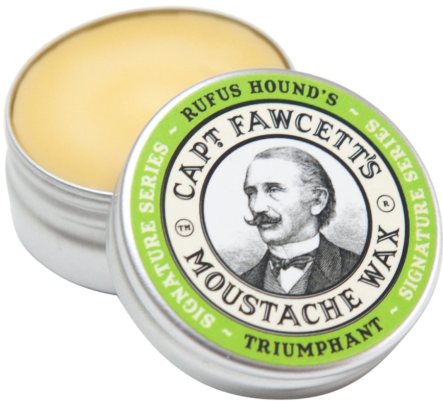 Captain Fawcett's Rufus Hound's Triumphant Moustache Wax Bartpflege 15 ml Herren