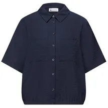 STREET ONE Kurzarmbluse Blau 42