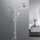 dylin gmbh Edelstahl Duschsystem Duschset Rund D20cm 92