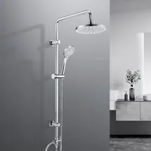dylin gmbh Edelstahl Duschsystem Duschset Rund D20cm 92