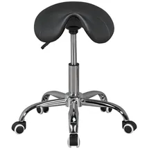 FineBuy Menton Kunstleder Schwarz