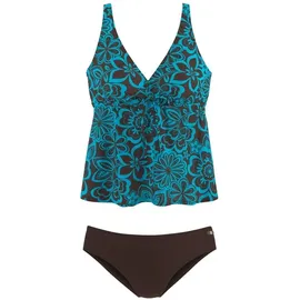 H.I.S. Bügel-Tankini Damen Blau/Türkis 44 Cup E
