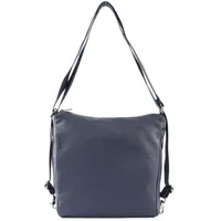 Mandarina Duck Mellow Leather Schultertasche Leder 36 cm blau
