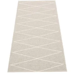 pappelina Max Outdoor-Teppich - linen / vanilla 70 x 160cm
