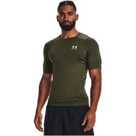 Under Armour HeatGear kurzarm Funktionsshirt Herren 390 marine od green/white M