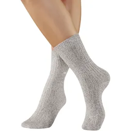 Copenhagen Studios Basicsocken Damen 1x taupe meliert Gr.39-42