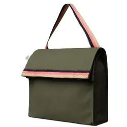 Fahrradtasche Khaki/Pink GRÜN 26 LITER