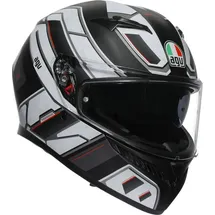 AGV K3 Rivia Helm, schwarz-weiss, Größe XS