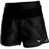 Mizuno Active Graphic Multi Pocket Damen Schwarz/Gelb S