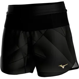 Mizuno Active Graphic Multi Pocket Damen Schwarz/Gelb S
