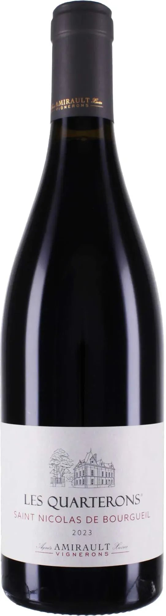 Le Clos de Quarterons St. Nicolas de Bourgueil Les Quarterons 2023 - Rotwein / trocken - Frankreich / Loire - Cabernet Franc,Cabernet Sauvignon / Le Clos de Quarteron