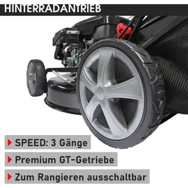 Brast Benzin Rasenmäher 19224 ESTART SPEED