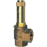 Riegler Eck-Sicherheitsventil, Sattdampf, G 3/4, Ansprechdruck 9 bar