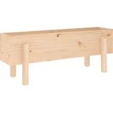 vidaXL Hochbeet 101 x 30 x 38 cm Braun