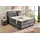 Jockenhöfer Boxspringbett Queen 195 x 230 cm Grau
