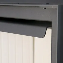 Kratki Kamineinsatz MBZ 13 kW Stahl Schwarz