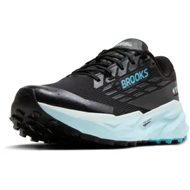 Brooks Cascadia 19 GTX Damen Black/Ebony/Blue Flower 36