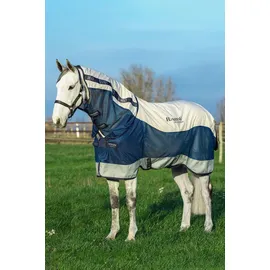 Horseware Rambo Summer Series Regendecke Übergangsdecke Navy/Grey Turnout 0g , Horseware Deckengröße: 160 cm / 7 ́0