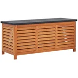 furnicato Gartenbox 117x50x55 cm Eukalyptus Massivholz
